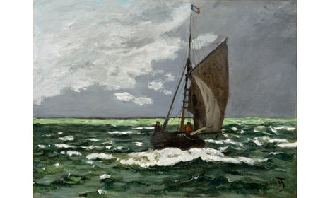 Claude Monet's Seascape, Storm (1866), poster  PS146