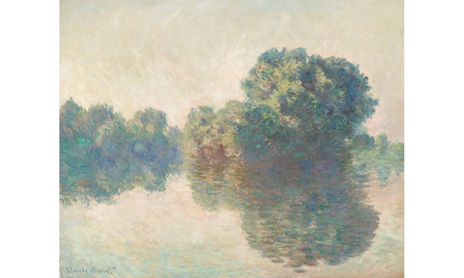 The Seine at Giverny (1897) by Claude Monet, poster PS171