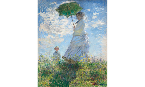 Claude Monet's Madame Monet and Her Son (1875), poster  PS134