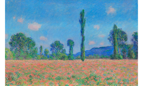 Poppy Field, Giverny (1890–1891) by Claude Monet., poster PS181