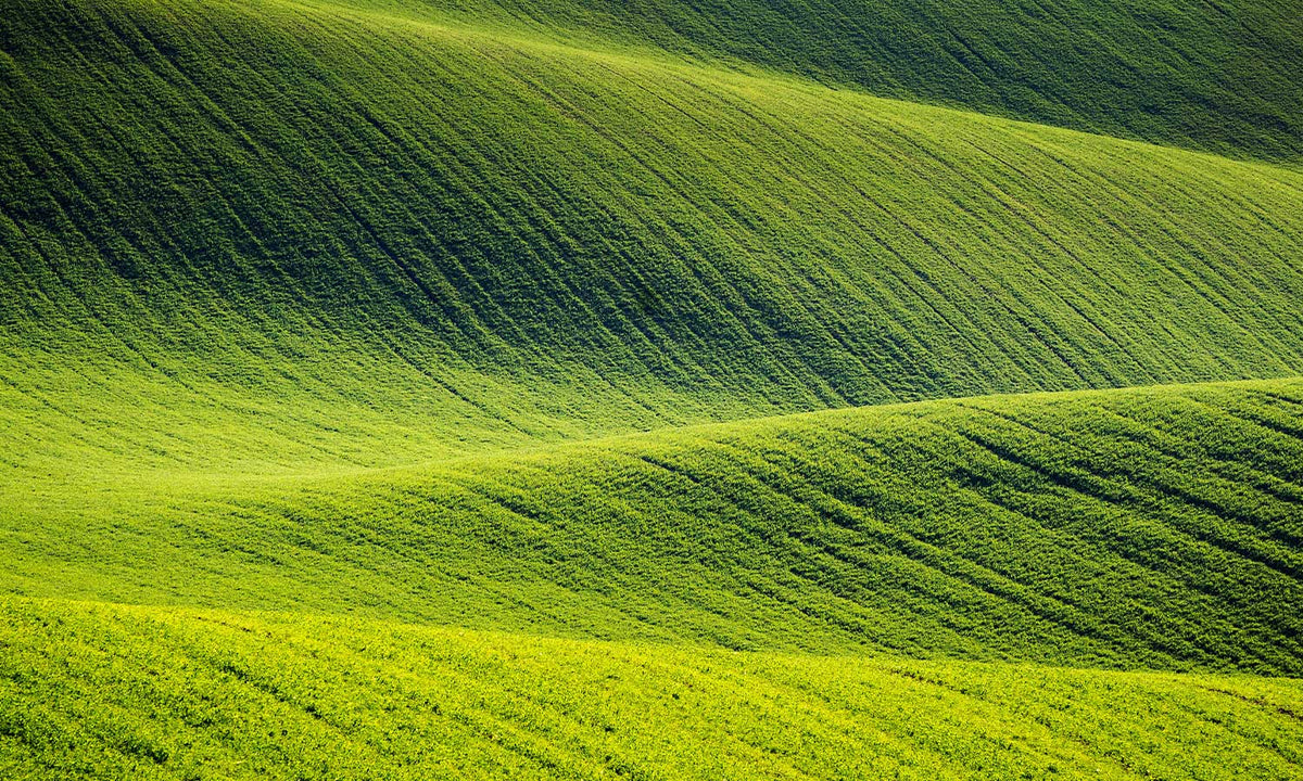 Zaštitnik od prskanja vodom Rolling hills, kaljeno staklo - KA094