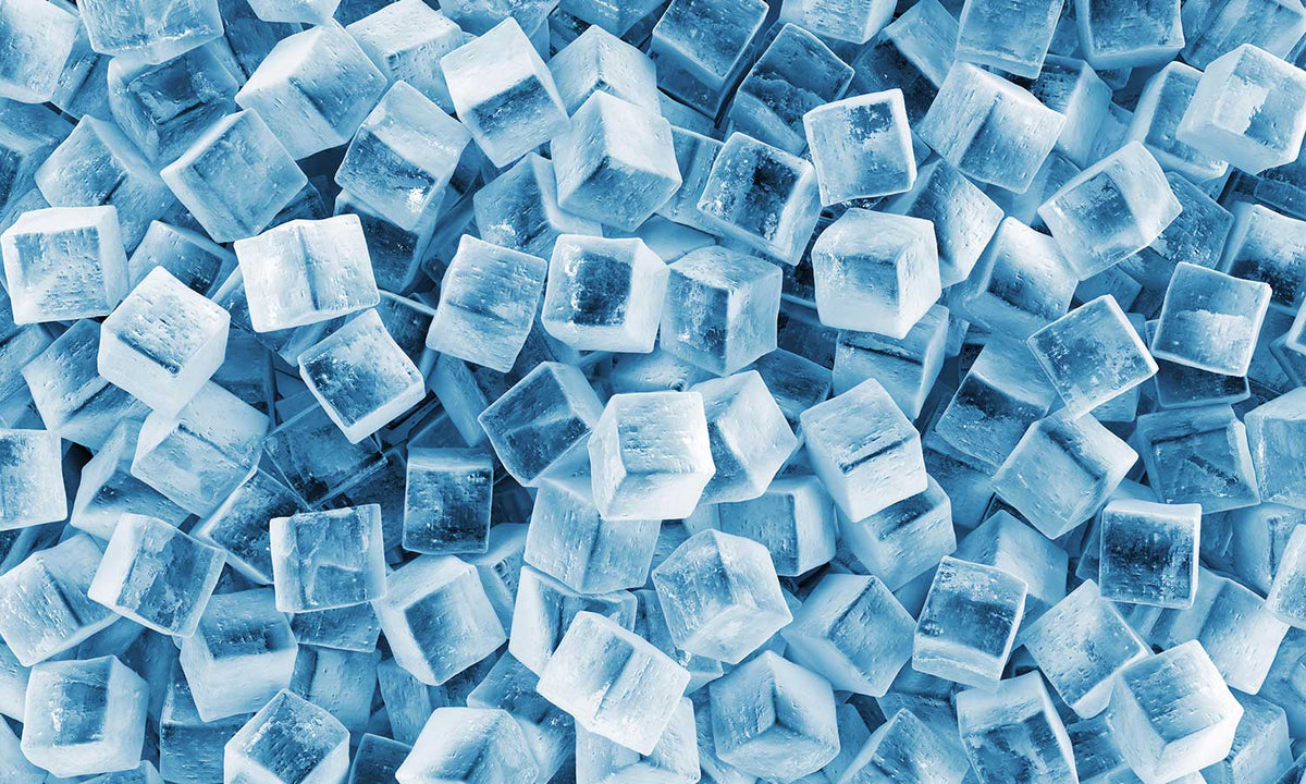 Zaštitnik od prskanja vodom Ice Cubes, kaljeno staklo - KA068