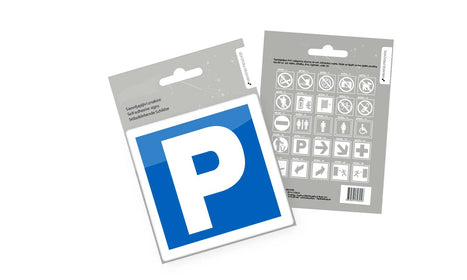 Dozvoljeno parkiranje - naljepnica 11,5x11,5cm, samoljepljiva - 79887