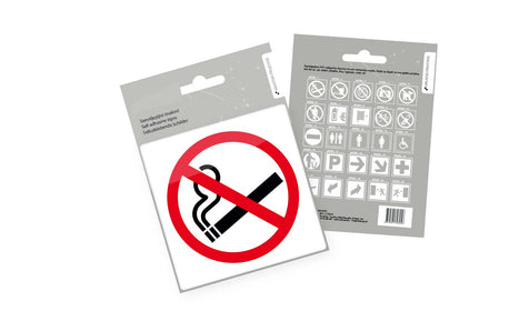Zabranjeno pušenje - naljepnica 11,5x11,5cm, samoljepljiva - 79871