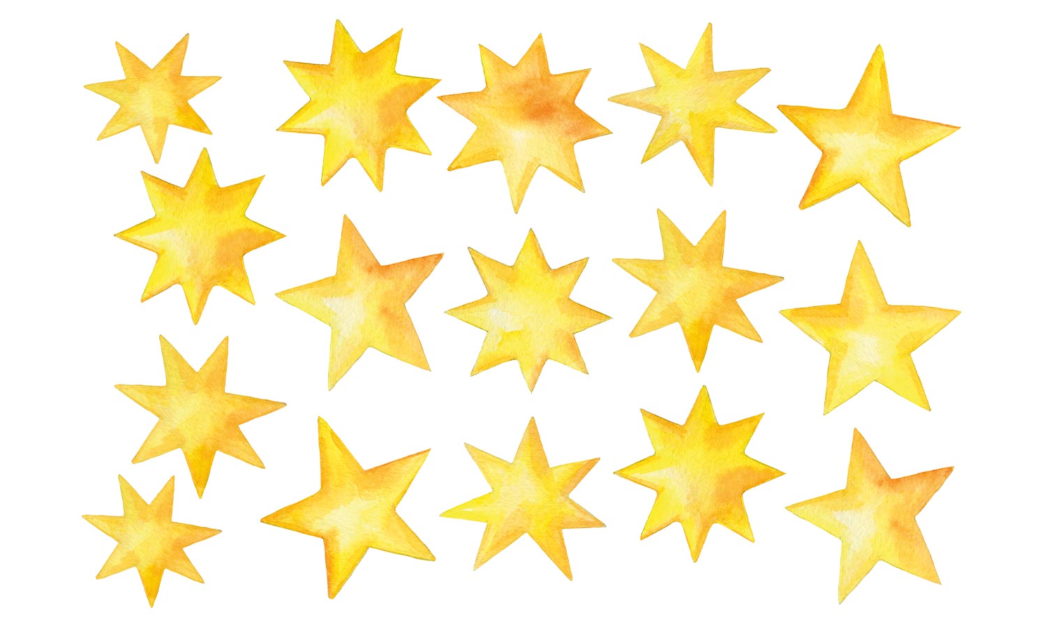 Naljepnice za prozore Zvijezdice, samoljepljive, 35x24cm - CB044