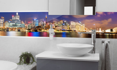 Paneli za kuhinje Sydney Australia -  Stakleni / PVC ploče / Pleksiglas -  sa printom za kuhinju, Zidne obloge PKU030