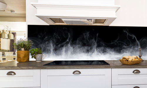 Paneli za kuhinje Abstract Smoke  -  Stakleni / PVC ploče / Pleksiglas -  sa printom za kuhinju, Zidne obloge PKU049