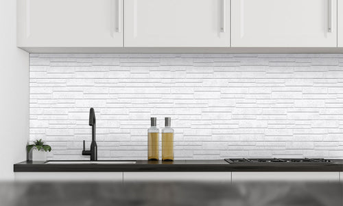 Paneli za kuhinje Modern Stone  -  Stakleni / PVC ploče / Pleksiglas -  sa printom za kuhinju, Zidne obloge PKU052