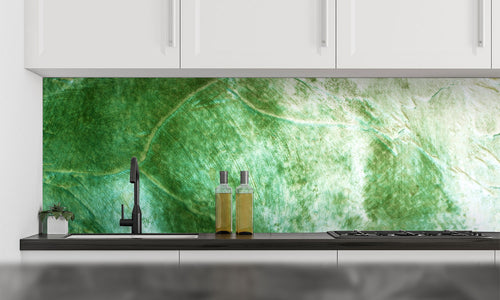 Paneli za kuhinje Green Cement wall -  Stakleni / PVC ploče / Pleksiglas -  sa printom za kuhinju, Zidne obloge PKU058