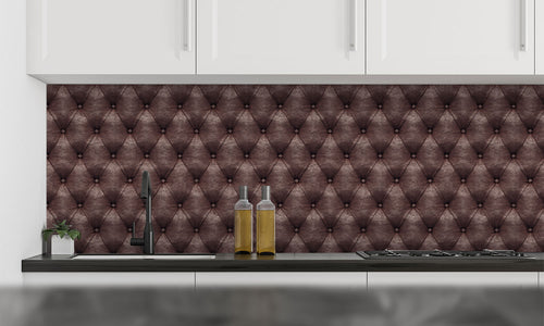 Paneli za kuhinje Seamless leather -  Stakleni / PVC ploče / Pleksiglas -  sa printom za kuhinju, Zidne obloge PKU089