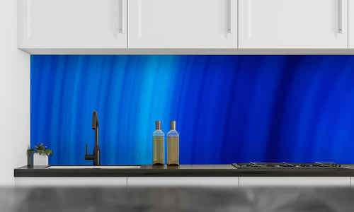 Paneli za kuhinje Blue slice -  Stakleni / PVC ploče / Pleksiglas -  sa printom za kuhinju, Zidne obloge PKU133