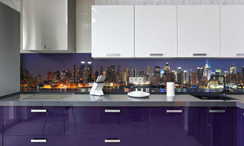 Paneli za kuhinje Panorama New York - Stakleni / PVC ploče / Pleksiglas -  sa printom za kuhinju, Zidne obloge PKU002