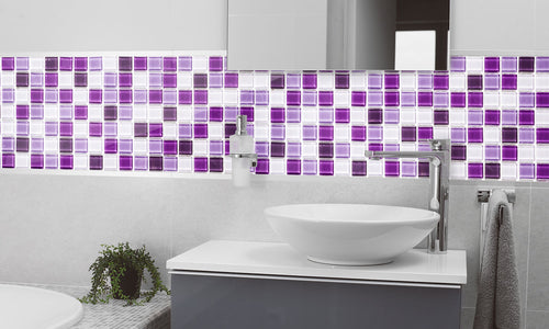 Paneli za kuhinje Abstract tile -  Stakleni / PVC ploče / Pleksiglas -  sa printom za kuhinju, Zidne obloge PKU104