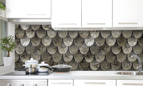 Paneli za kuhinje Cuirass seamless -  Stakleni / PVC ploče / Pleksiglas -  sa printom za kuhinju, Zidne obloge PKU117