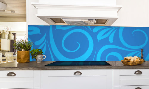 Paneli za kuhinje Floral background -  Stakleni / PVC ploče / Pleksiglas -  sa printom za kuhinju, Zidne obloge PKU134