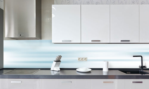 Paneli za kuhinje Flows blue soft  -  Stakleni / PVC ploče / Pleksiglas -  sa printom za kuhinju, Zidne obloge PKU139