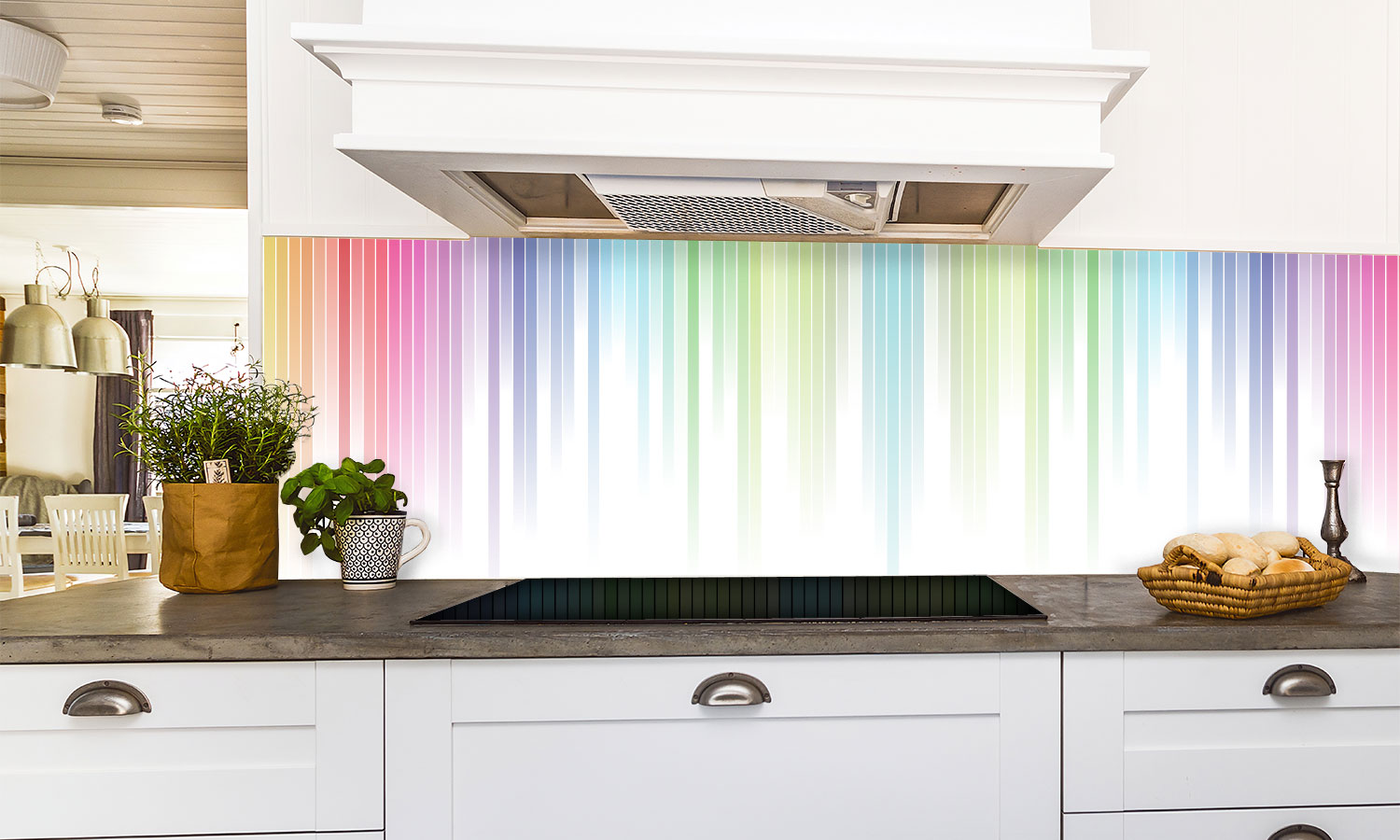 Paneli za kuhinje Colorful background  -  Stakleni / PVC ploče / Pleksiglas -  sa printom za kuhinju, Zidne obloge PKU148