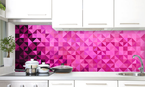 Paneli za kuhinje Abstract Light Brilliant  -  Stakleni / PVC ploče / Pleksiglas -  sa printom za kuhinju, Zidne obloge PKU149