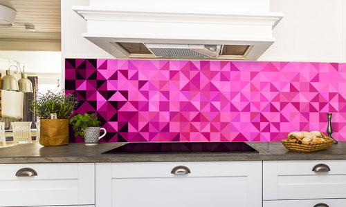 Paneli za kuhinje Abstract Light Brilliant  -  Stakleni / PVC ploče / Pleksiglas -  sa printom za kuhinju, Zidne obloge PKU149