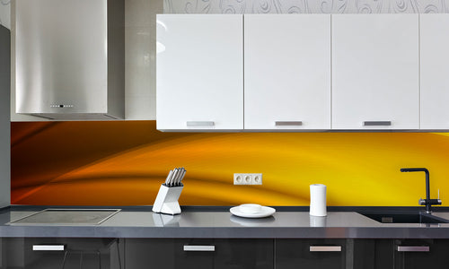 Paneli za kuhinje Simple wavy -  Stakleni / PVC ploče / Pleksiglas -  sa printom za kuhinju, Zidne obloge PKU150