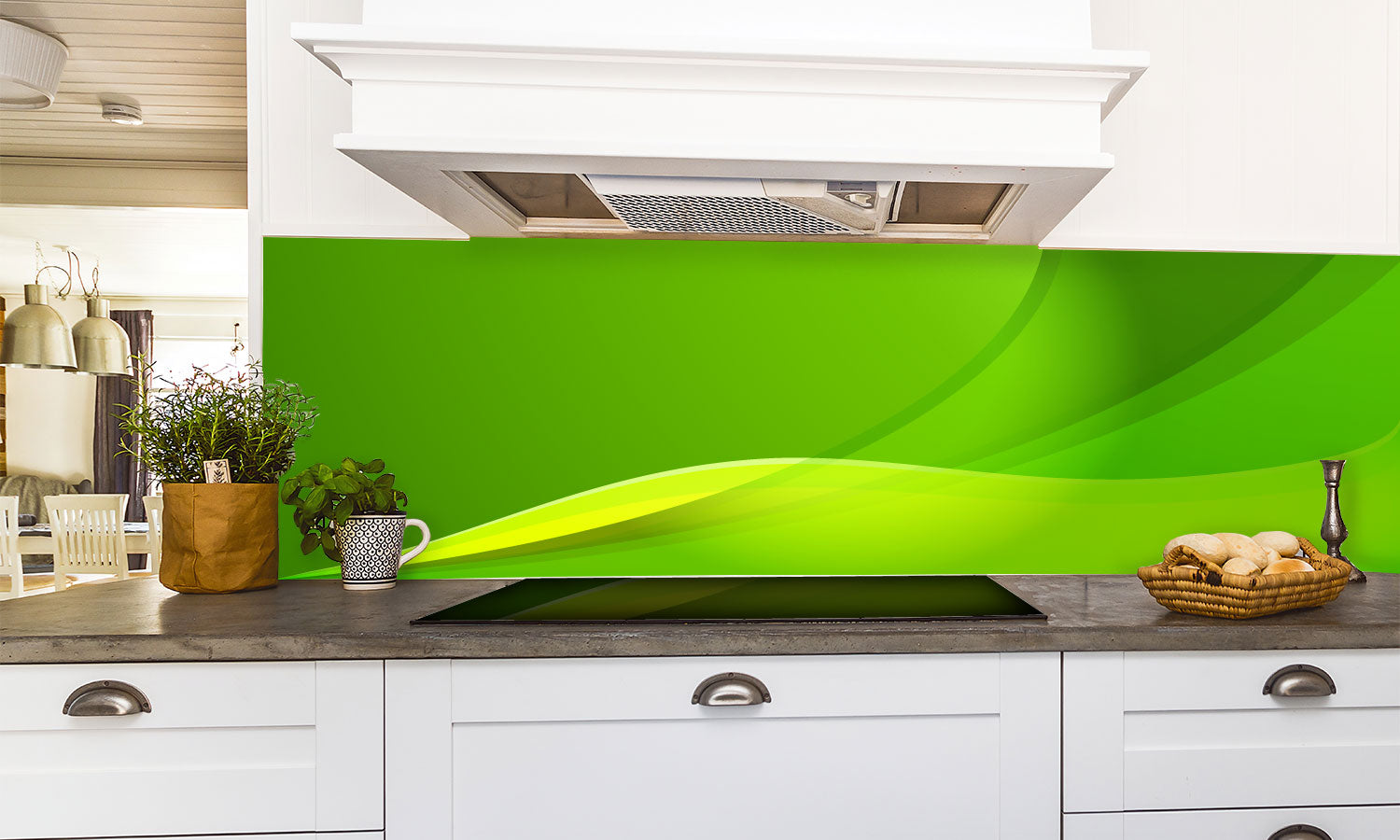 Paneli za kuhinje Abstract color -  Stakleni / PVC ploče / Pleksiglas -  sa printom za kuhinju, Zidne obloge PKU152
