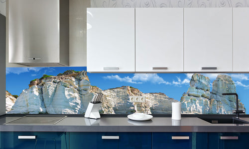 Paneli za kuhinje Greek holidays -  Stakleni / PVC ploče / Pleksiglas -  sa printom za kuhinju, Zidne obloge PKU200