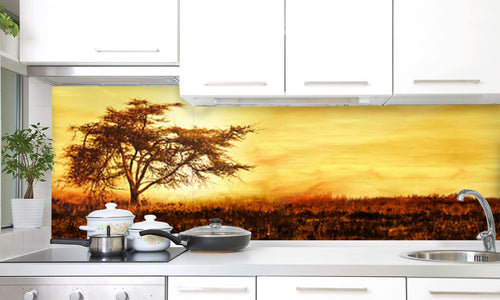 Paneli za kuhinje Big Africa -  Stakleni / PVC ploče / Pleksiglas -  sa printom za kuhinju, Zidne obloge PKU201