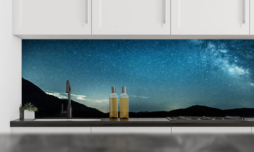 Paneli za kuhinje  Mountain background -  Stakleni / PVC ploče / Pleksiglas -  sa printom za kuhinju, Zidne obloge PKU252