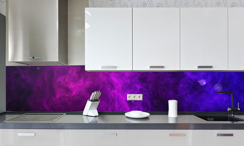Stakla za kuhinje   Beautiful universe -  Stakleni / PVC ploče / Pleksiglas -  sa printom za kuhinju, Zidne obloge PKU270
