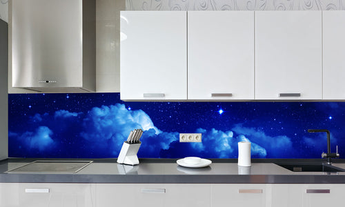 Stakla za kuhinje   Starry sky -  Stakleni / PVC ploče / Pleksiglas -  sa printom za kuhinju, Zidne obloge PKU273