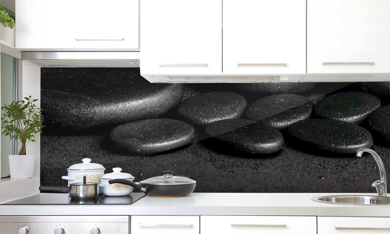 Stakla za kuhinje   Spa background  -  Stakleni / PVC ploče / Pleksiglas -  sa printom za kuhinju, Zidne obloge PKU316