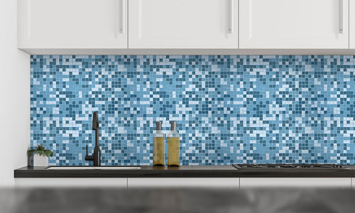 Paneli za kuhinje Tile texture -  Stakleni / PVC ploče / Pleksiglas -  sa printom za kuhinju, Zidne obloge PKU106