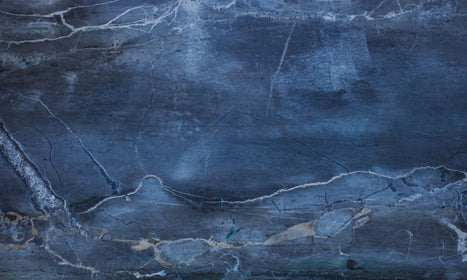 Paneli za kuhinje Blue marble -  Stakleni / PVC ploče / Pleksiglas -  sa printom za kuhinju, Zidne obloge PKU061