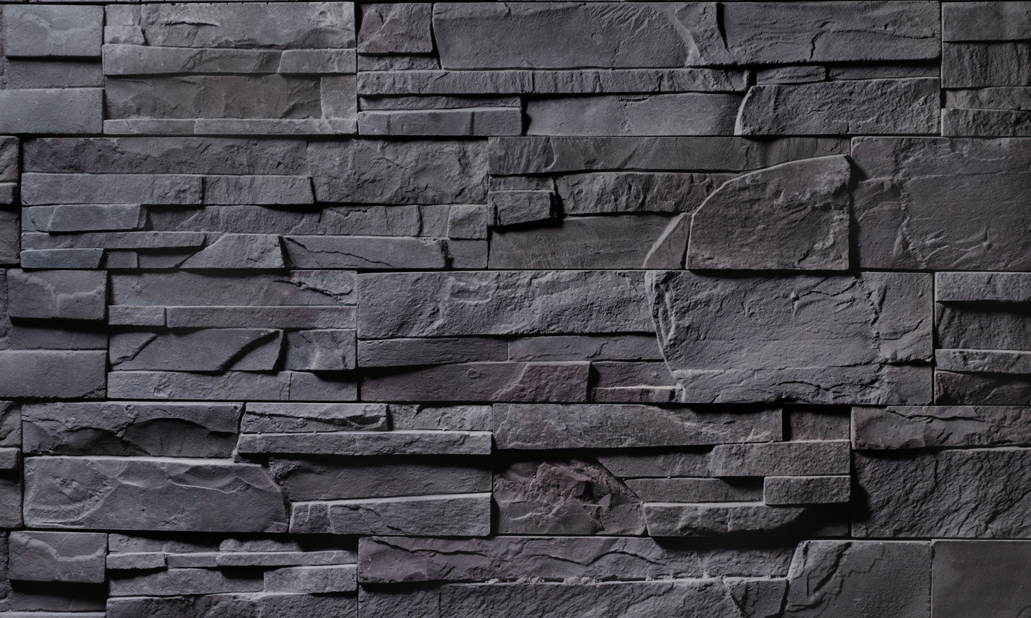 Paneli za kuhinje Gray stone wall -  Stakleni / PVC ploče / Pleksiglas -  sa printom za kuhinju, Zidne obloge PKU075