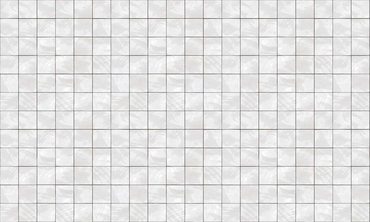 Paneli za kuhinje Shiny white tiles -  Stakleni / PVC ploče / Pleksiglas -  sa printom za kuhinju, Zidne obloge PKU092