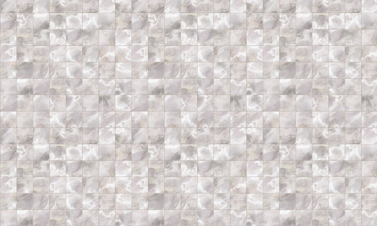 Paneli za kuhinje Marble tiles -  Stakleni / PVC ploče / Pleksiglas -  sa printom za kuhinju, Zidne obloge PKU098