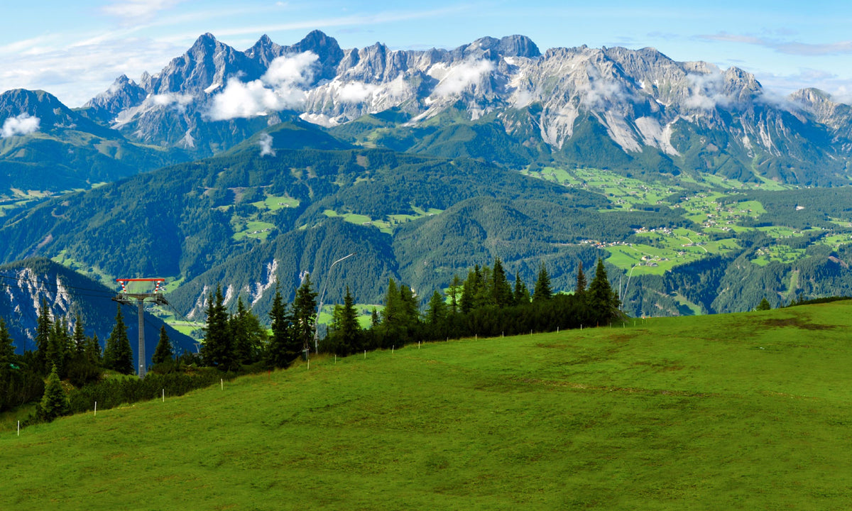 Paneli za kuhinje Alps panorama -  Stakleni / PVC ploče / Pleksiglas -  sa printom za kuhinju, Zidne obloge PKU218