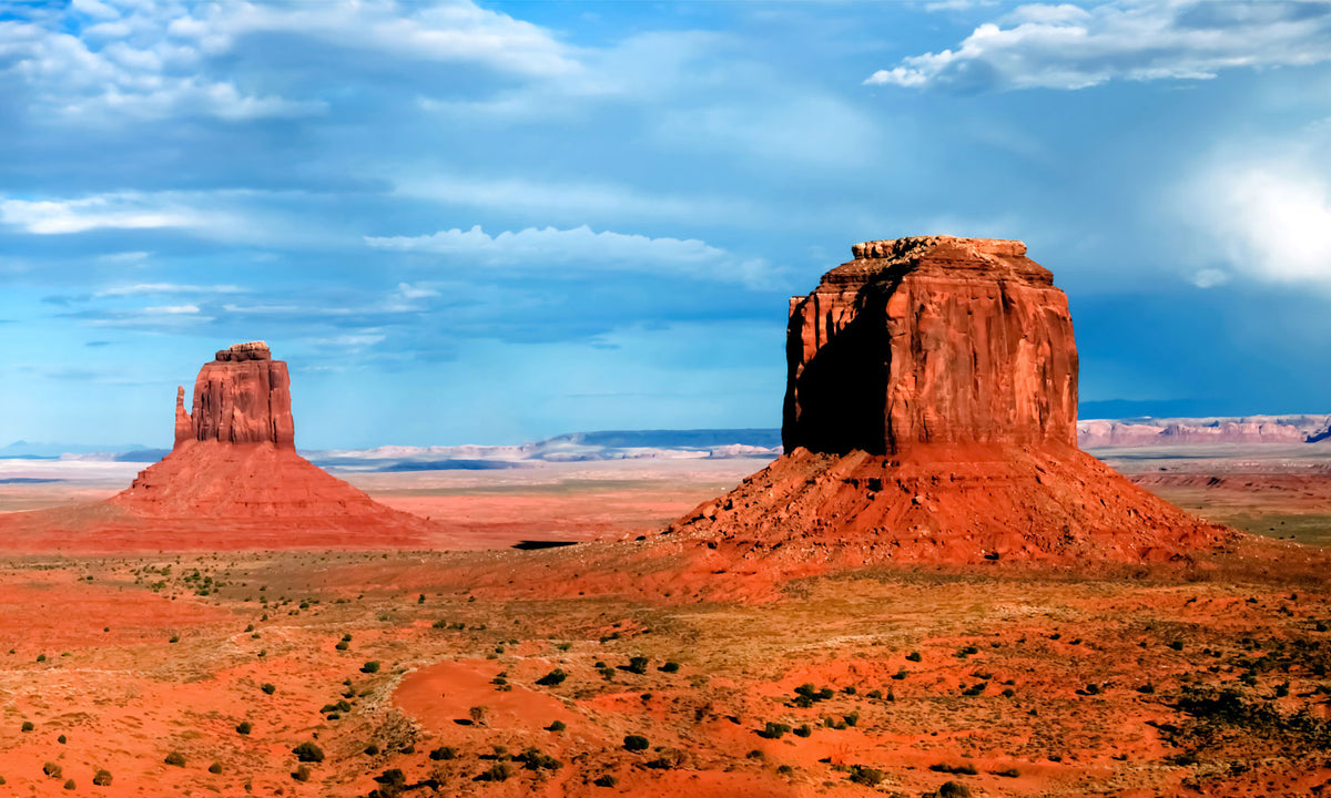 Paneli za kuhinje  Monument valley -  Stakleni / PVC ploče / Pleksiglas -  sa printom za kuhinju, Zidne obloge PKU223