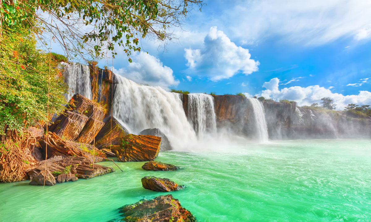 Stakla za kuhinje   Dry Nur waterfall  -  Stakleni / PVC ploče / Pleksiglas -  sa printom za kuhinju, Zidne obloge PKU312