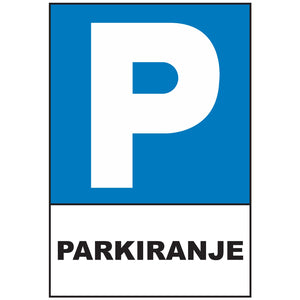 Dozvoljeno parkiranje, oznaka parkiranja