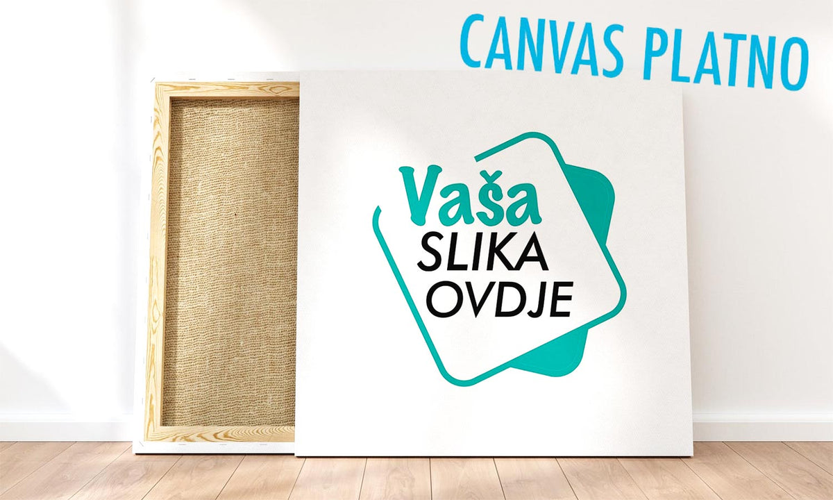 Vaša fotografija na CANVAS platnu, personalizirane slike za zid. AP000