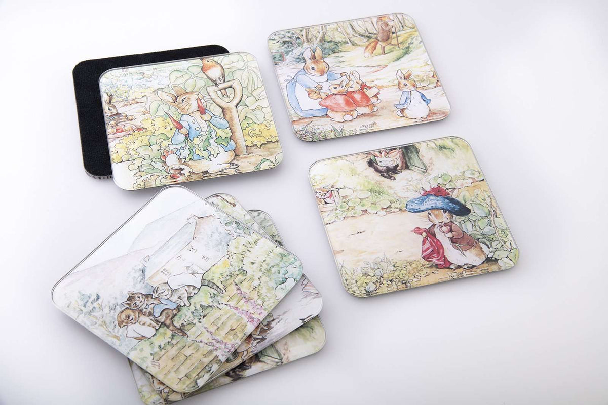 Podmetači za čaše - Beatrix Potter CO001