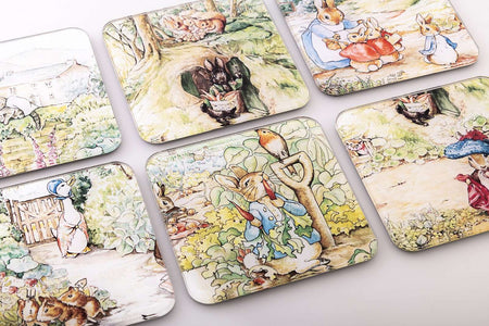 Podmetači za čaše - Beatrix Potter CO001