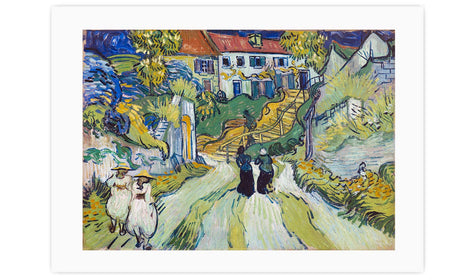 Vincent van Gogh's Stairway at Auvers  , poster  PS026