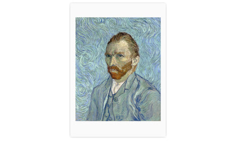 Vincent van Gogh's Self-portrait (1889, poster  PS030
