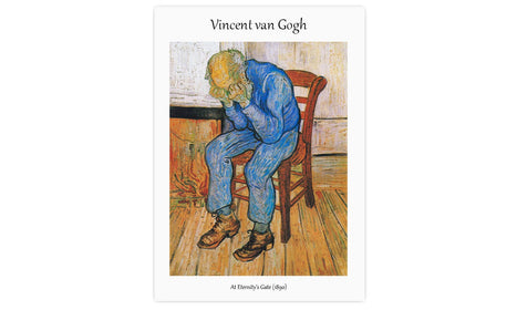 Vincent van Gogh's At Eternity's Gate (1890), poster  PS042