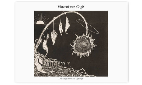 Cover Design Vincent Van Gogh (1892) , poster  PS046