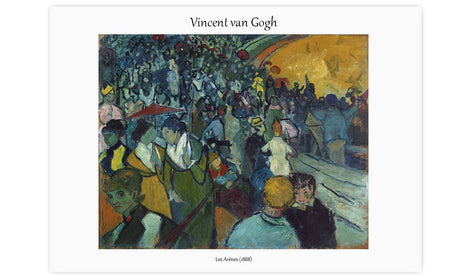 Vincent van Gogh's Les Arènes (1888), poster  PS055
