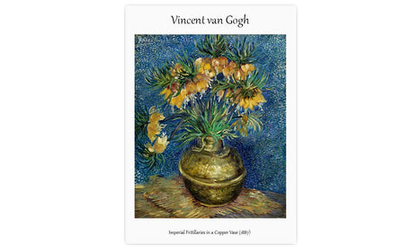 Vincent van Gogh's Imperial Fritillaries in a Copper Vase (1887), poster  PS062