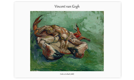 Vincent van Gogh's Crab on its Back (1888), poster  PS067